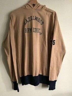 100% Authentic 45RPM 'Hazelwood Education' Hoodie Size 3 / Large - Made in Japan